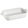 Staub Rect. Ofenform Keramik20x16 cm, Wei