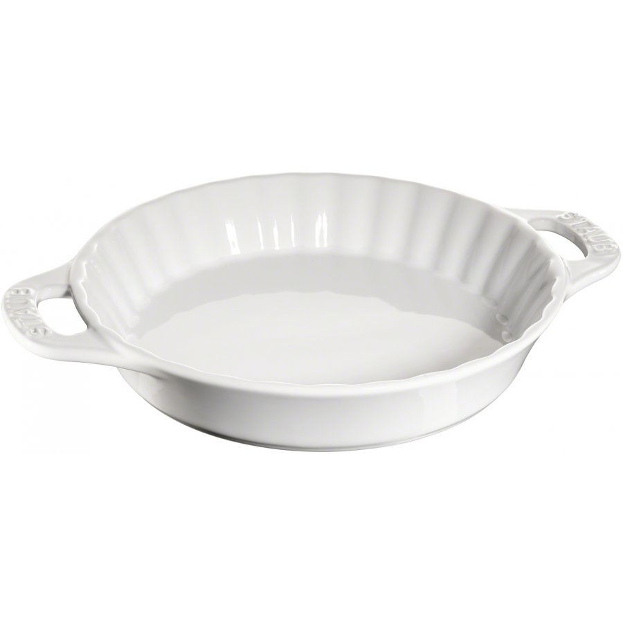 Staub T�rtefad 28 cm, hvid