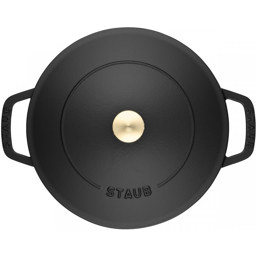 Staub Christera Sauteuse 28 cm, Schwarz