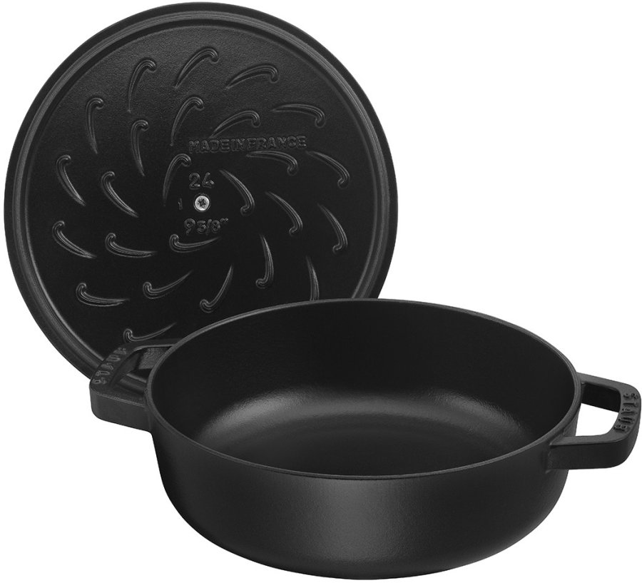 Staub Christera Sauteuse 28 cm, Schwarz