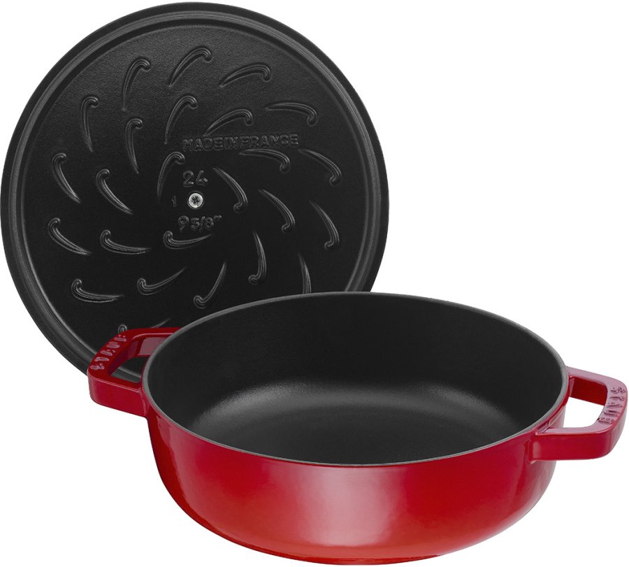 Staub Christera Sautepande 24 cm, Rd