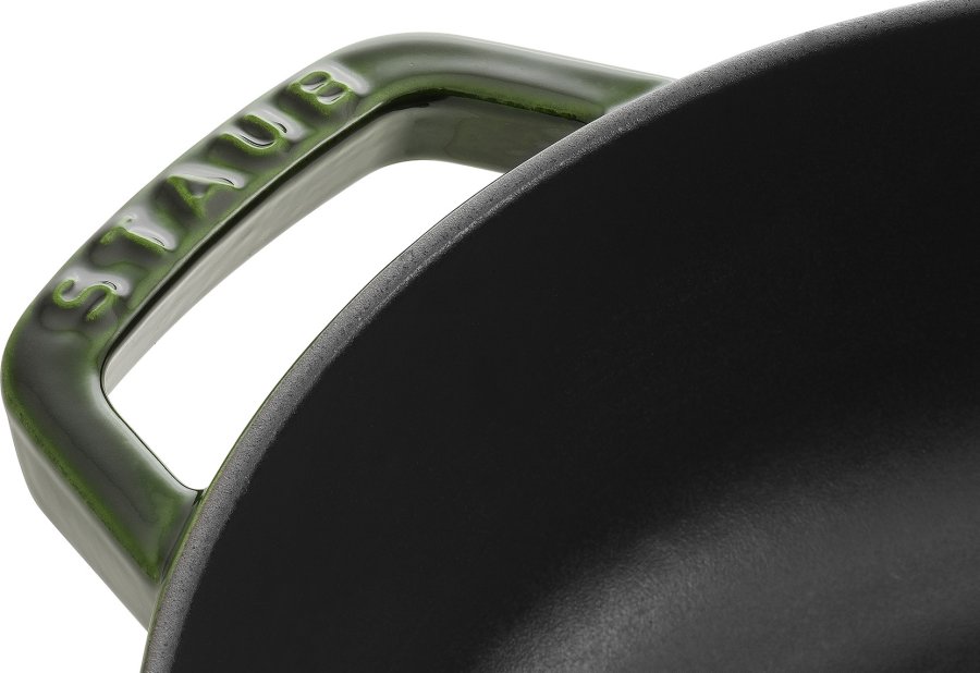 Staub Sautepande Christera Rund 28 cm, grn