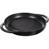 Staub Grillpfanne 22 cm, Schwarz