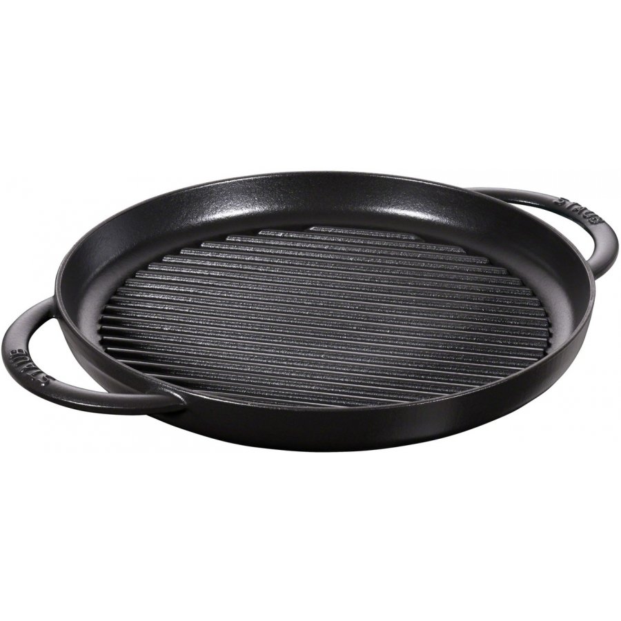 Staub Grillpfanne 30 cm, Schwarz