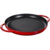 Staub Grillpande rund 30 cm, rd