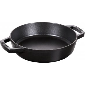 Staub Støbejernpande 20 cm, Sort
