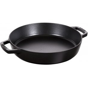 Staub Sauterpfanne aus Gusseisen 26 cm, Schwarz