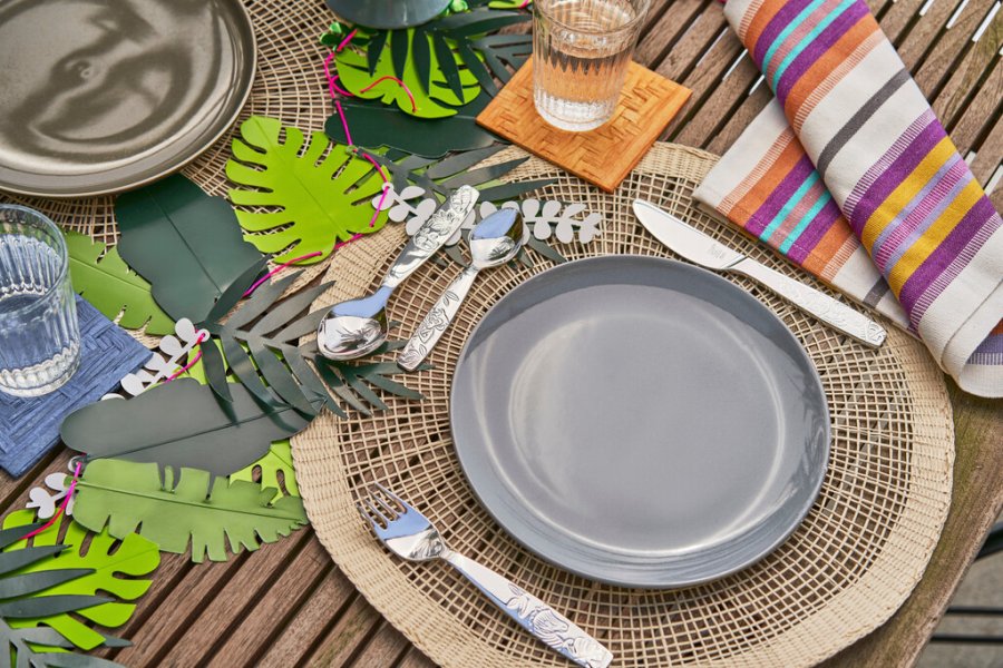 Zwilling Jungle B�rnebestiks�t 4 Dele, Blankt St�l