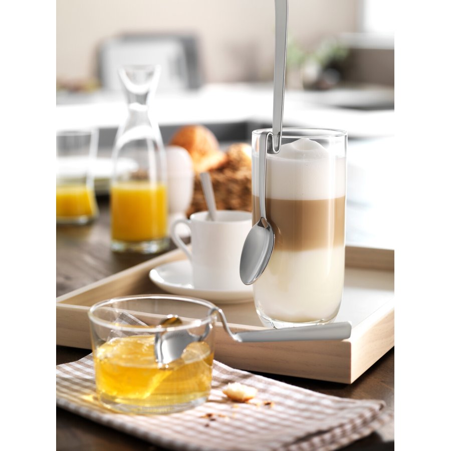 Zwilling Dinner Latte Lffel 6er Set 21 cm, Stahl Glnzend