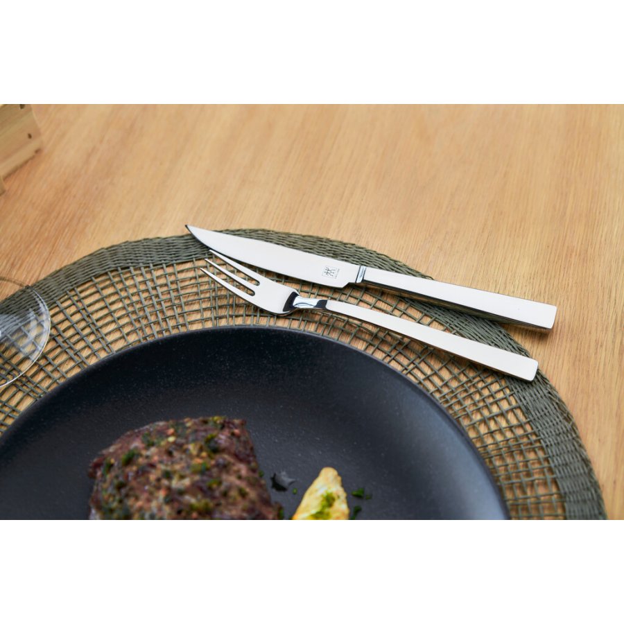 Zwilling Specials Steakbesteck Set 12-teilig 12 cm, Rostfreies Stahl