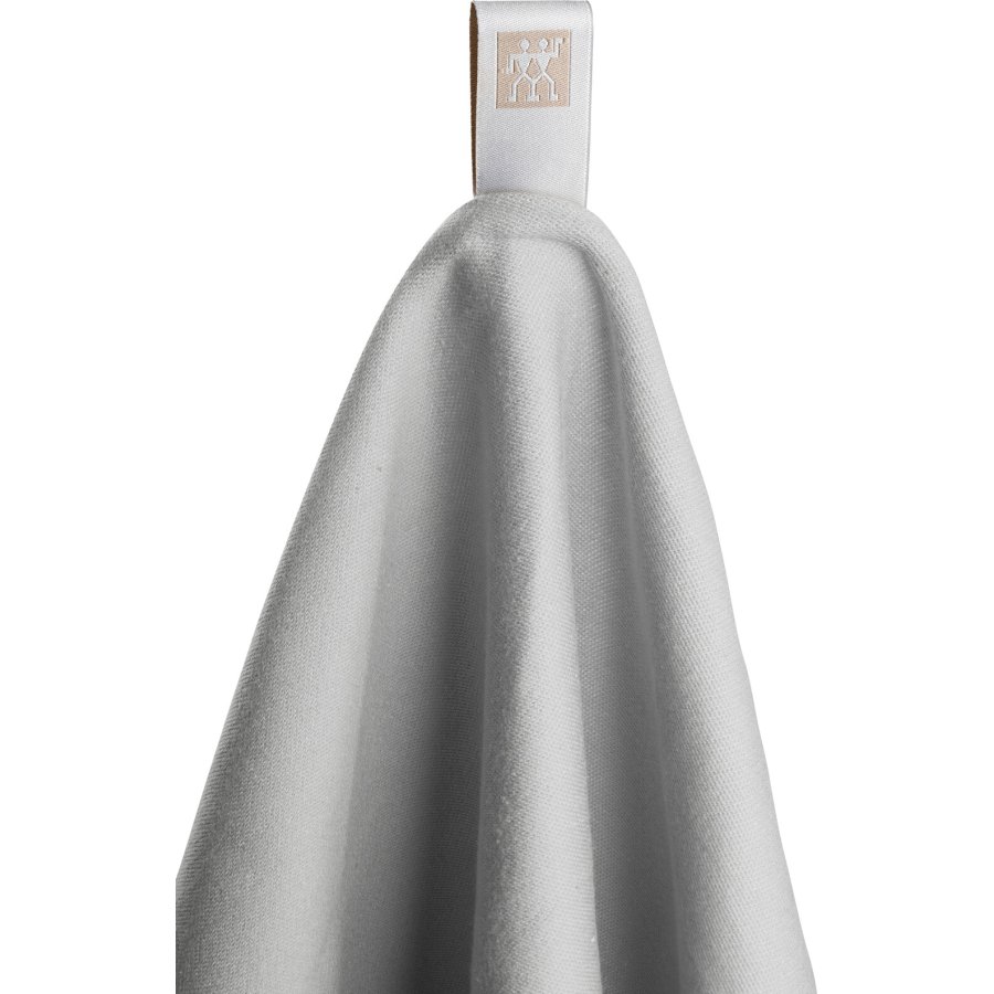 Zwilling Geschirrtuch 2er Set 50x70 cm, Gestreift Grau