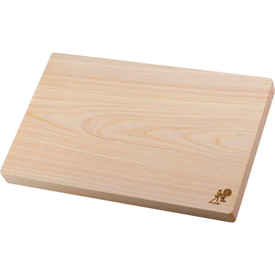 MIYABI Hinoki Cutting Boards Schneidebrett 40x25 cm, Hinoki-Holz