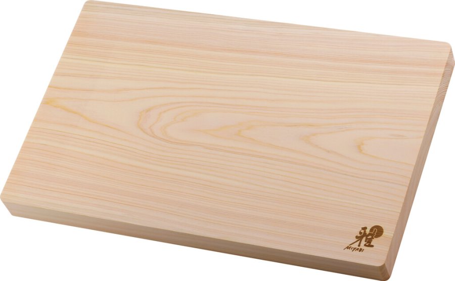 MIYABI Hinoki Cutting Boards Schneidebrett 40x25 cm, Hinoki-Holz