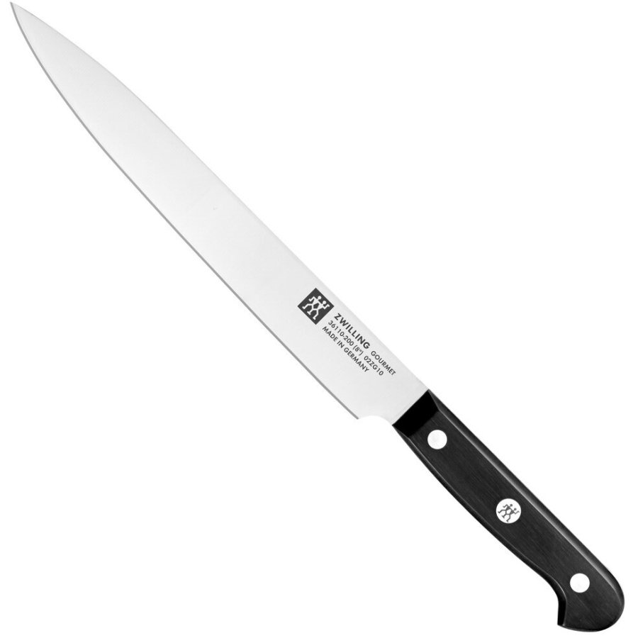 Zwilling Gourmet Tranchiermesser 20 cm, Schwarz