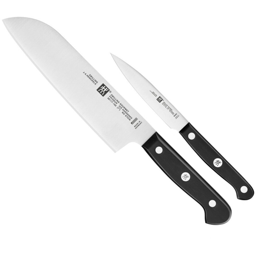 Zwilling Gourmet Messerset 2-teilig, Schwarz