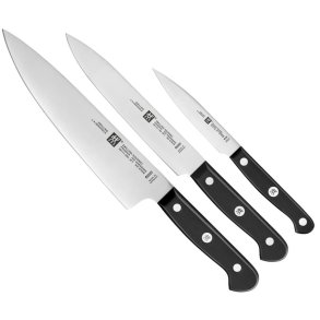 Zwilling Gourmet Knivsæt 3 Dele, Sort