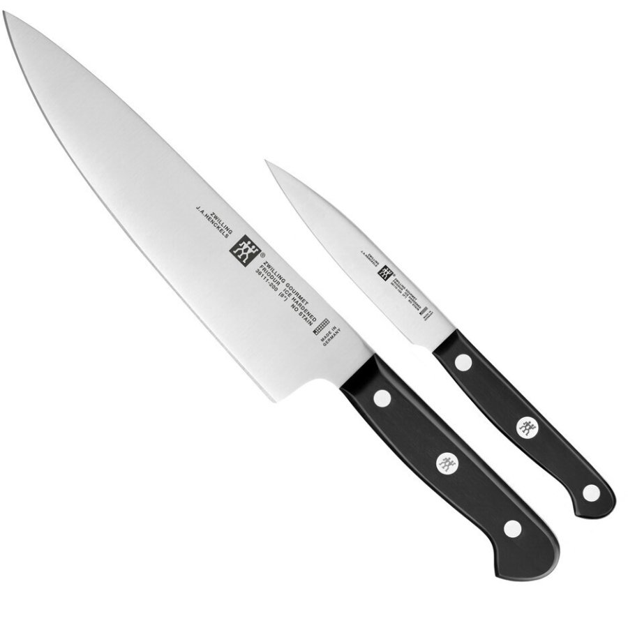 Zwilling Gourmet Messerset 2-teilig, Schwarz