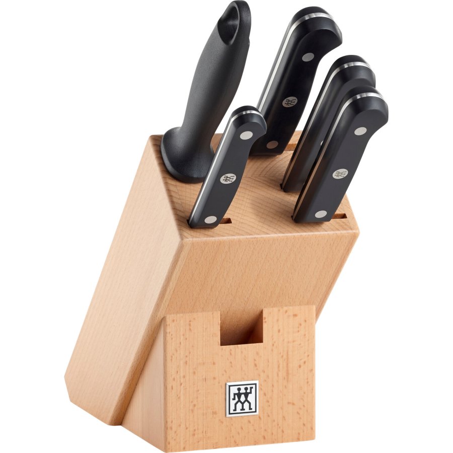 Zwilling Gourmet Messerblock 6-teilig, Natur