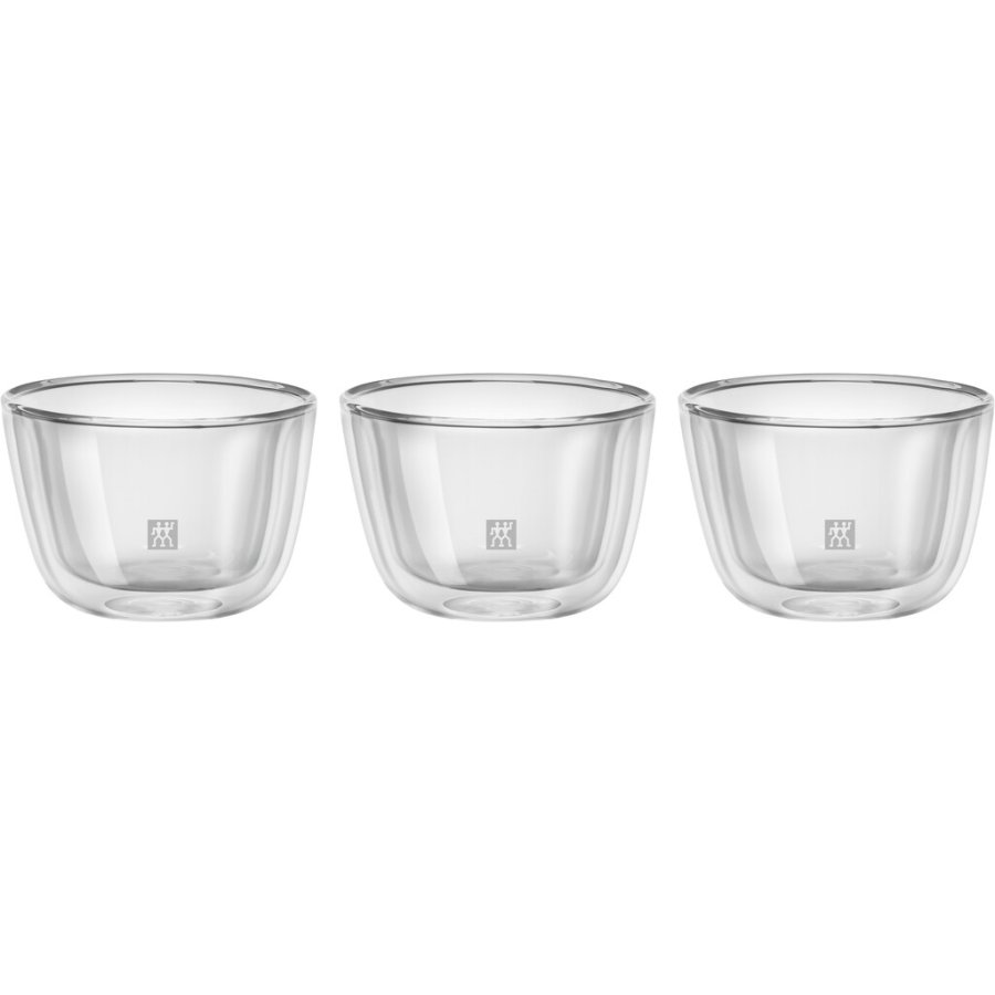 Zwilling Sorrento Appetizer Set 3-teilig, Borosilikatglas