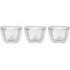 Zwilling Sorrento Appetizer Set 3-teilig, Borosilikatglas