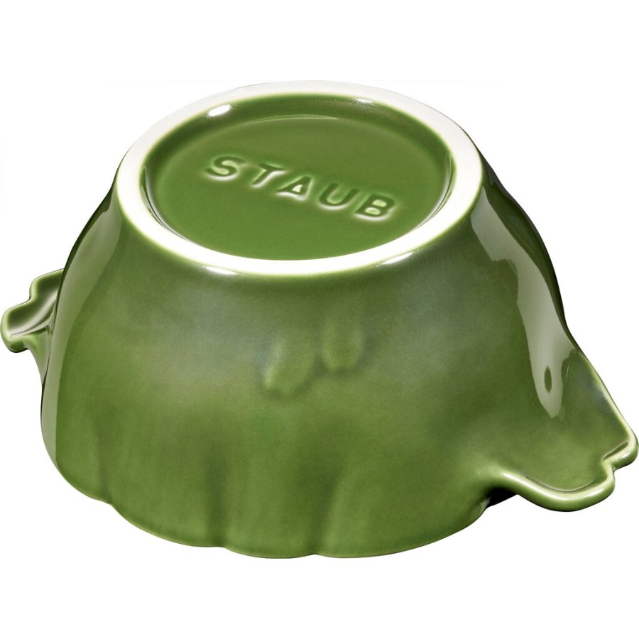 Staub Ceramique Cocotte Artischocke 13 cm/0,5 L, Basilikumgrn