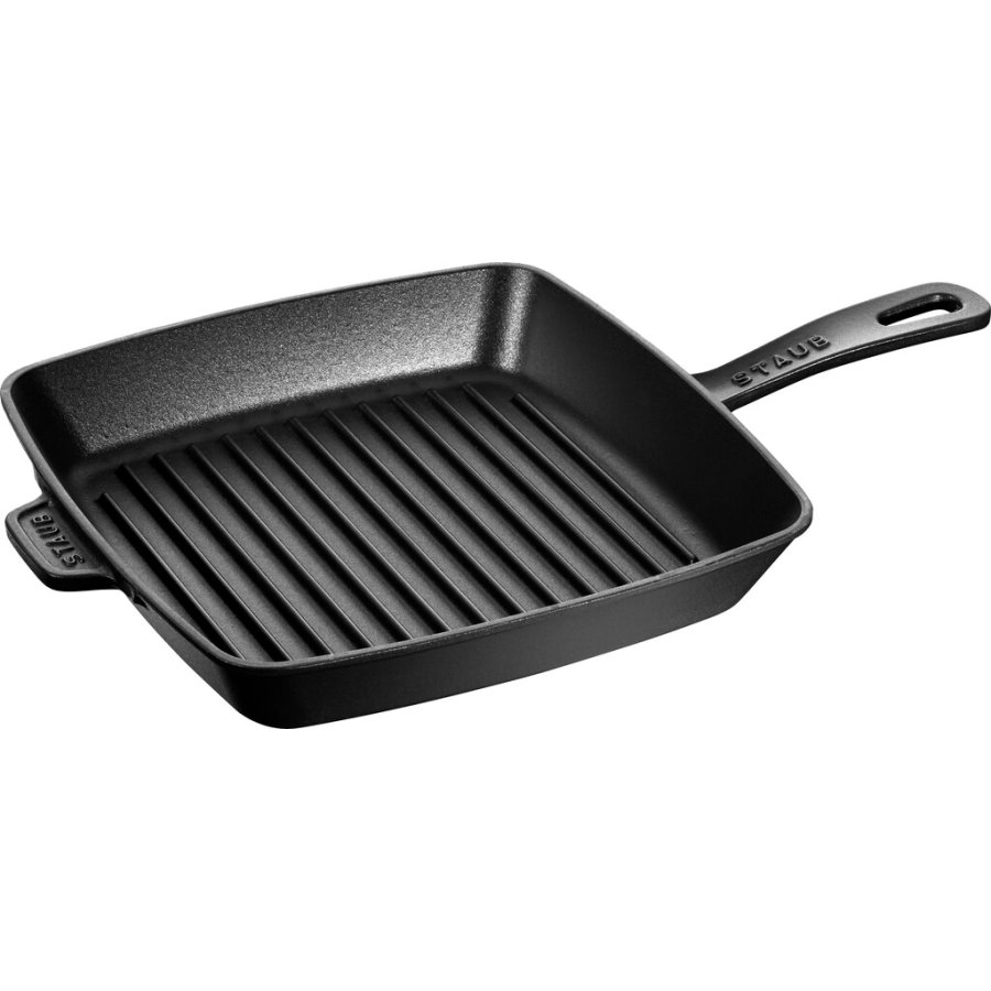 Staub Grill Pans Grillpfanne 26 cm, Schwarz