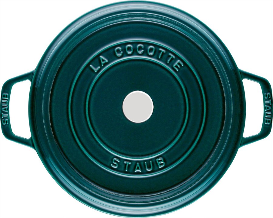 Staub La Cocotte Brter aus Gusseisen 28 cm/6.7 L, La-Mer