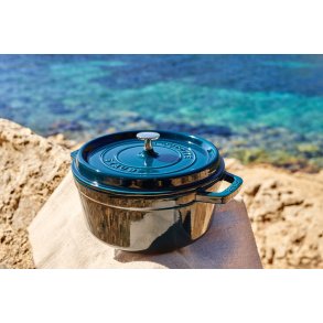 Staub La Cocotte Støbejernsgryde 28 cm/6,7 L, La-Mer