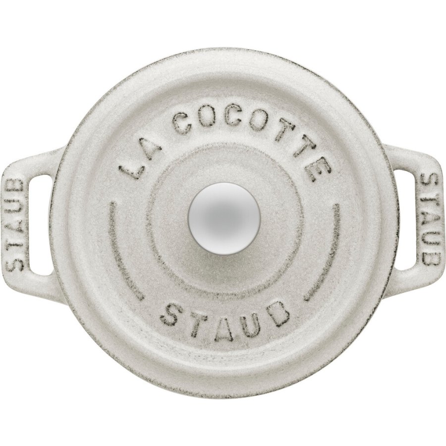 Staub La Cocotte Mini-Brter 10 cm/0,25 L, Weie Trffel