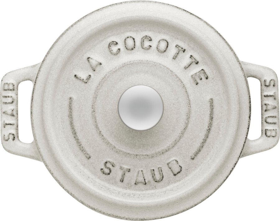 Staub La Cocotte Mini-Brter 10 cm/0,25 L, Weie Trffel