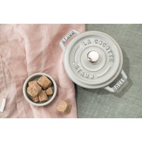 Staub La Cocotte Minigryde 10 cm/0,25 L, Hvid Trøffel