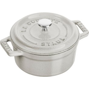 Staub La Cocotte Minigryde 10 cm/0,25 L, Hvid Trøffel