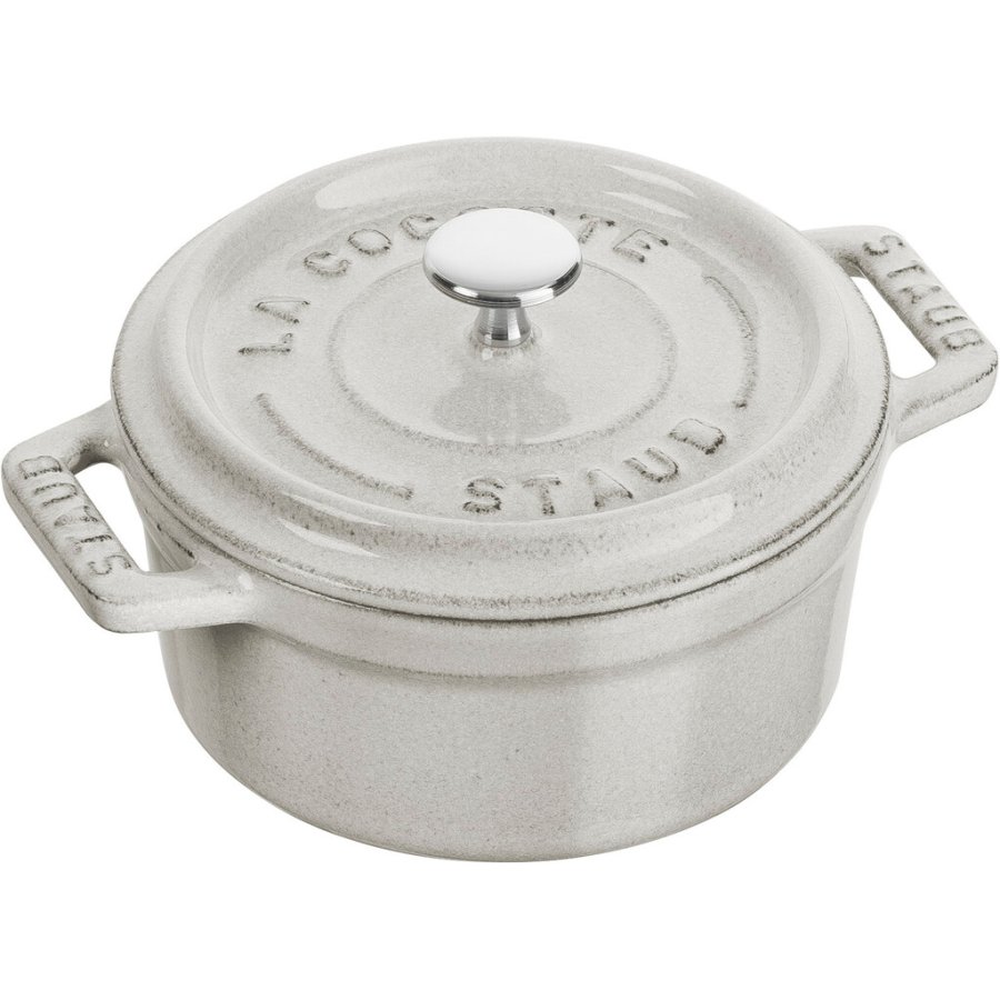 Staub La Cocotte Mini-Brter 10 cm/0,25 L, Weie Trffel