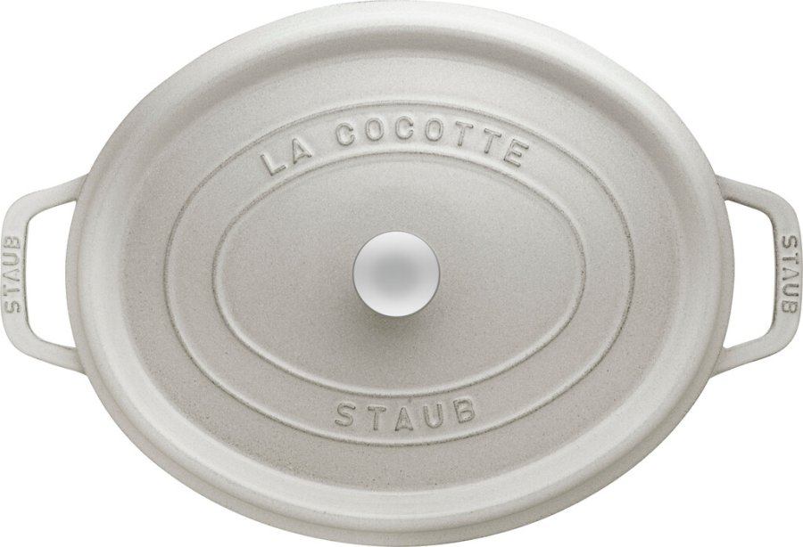 Staub La Cocotte Brter aus Gusseisen 29 cm/4.2 L, Weier Trffel