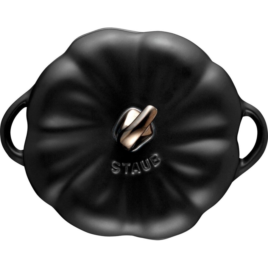 Staub Ceramique Cocotte Krbis 12 cm/0,5 L, Schwarz