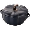 Staub Ceramique Cocotte Krbis 15 cm/0,7 L, Schwarz