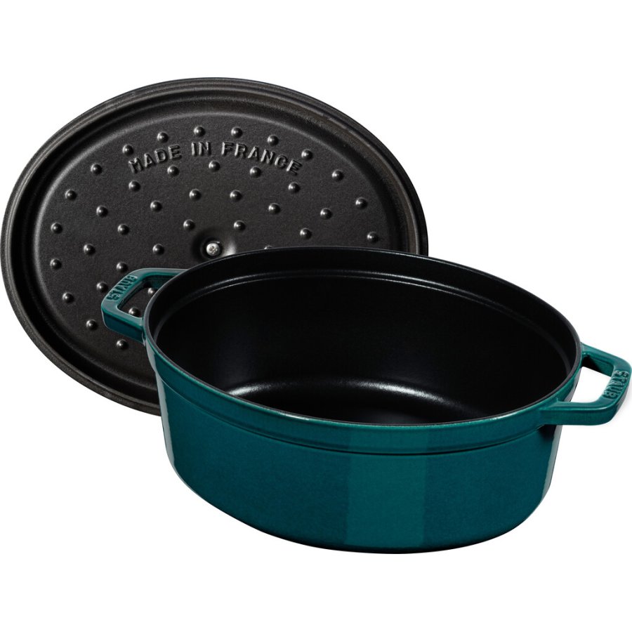 Staub La Cocotte Brter aus Gusseisen 33 cm/6.7 L, La-Mer