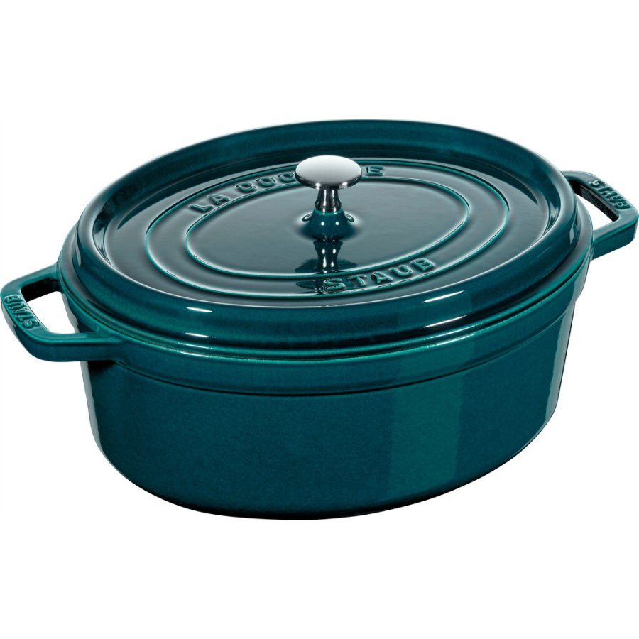 Staub La Cocotte Brter aus Gusseisen 33 cm/6.7 L, La-Mer