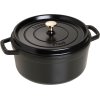 Staub La Cocotte Brter aus Gusseisen 26 cm/5.2 L, Schwarz