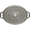 Staub La Cocotte Brter aus Gusseisen 31 cm/5.5 L, Graphitgrau