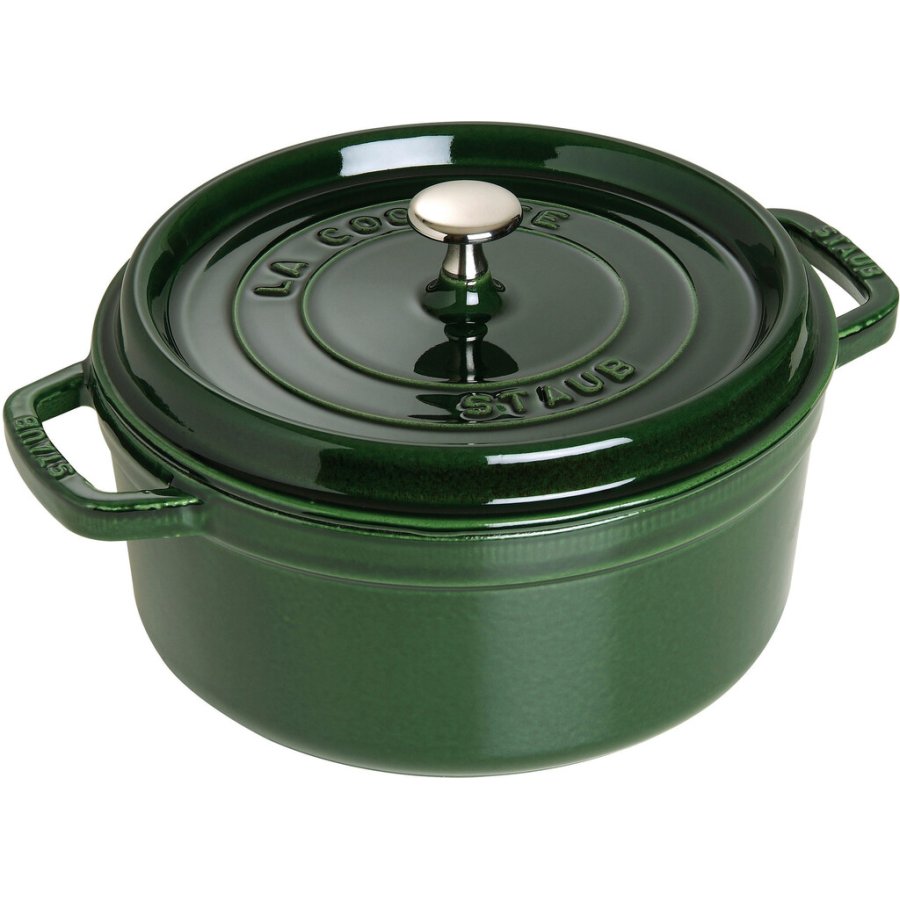 Staub La Cocotte Stbejernsgryde 26 cm/5,2 L, Basilikum