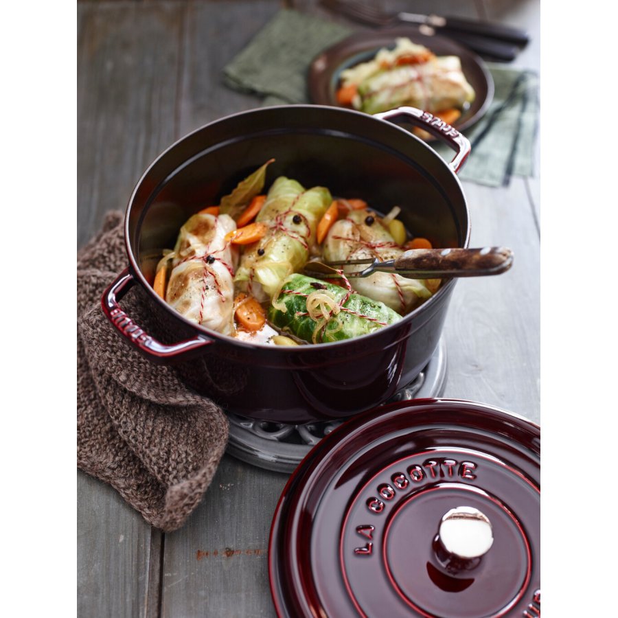 Staub La Cocotte Stbejernsgryde 26 cm/5,2 L, Grenadine