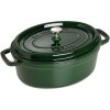 Staub La Cocotte Brter aus Gusseisen 29 cm/4.2 L, Basilikum