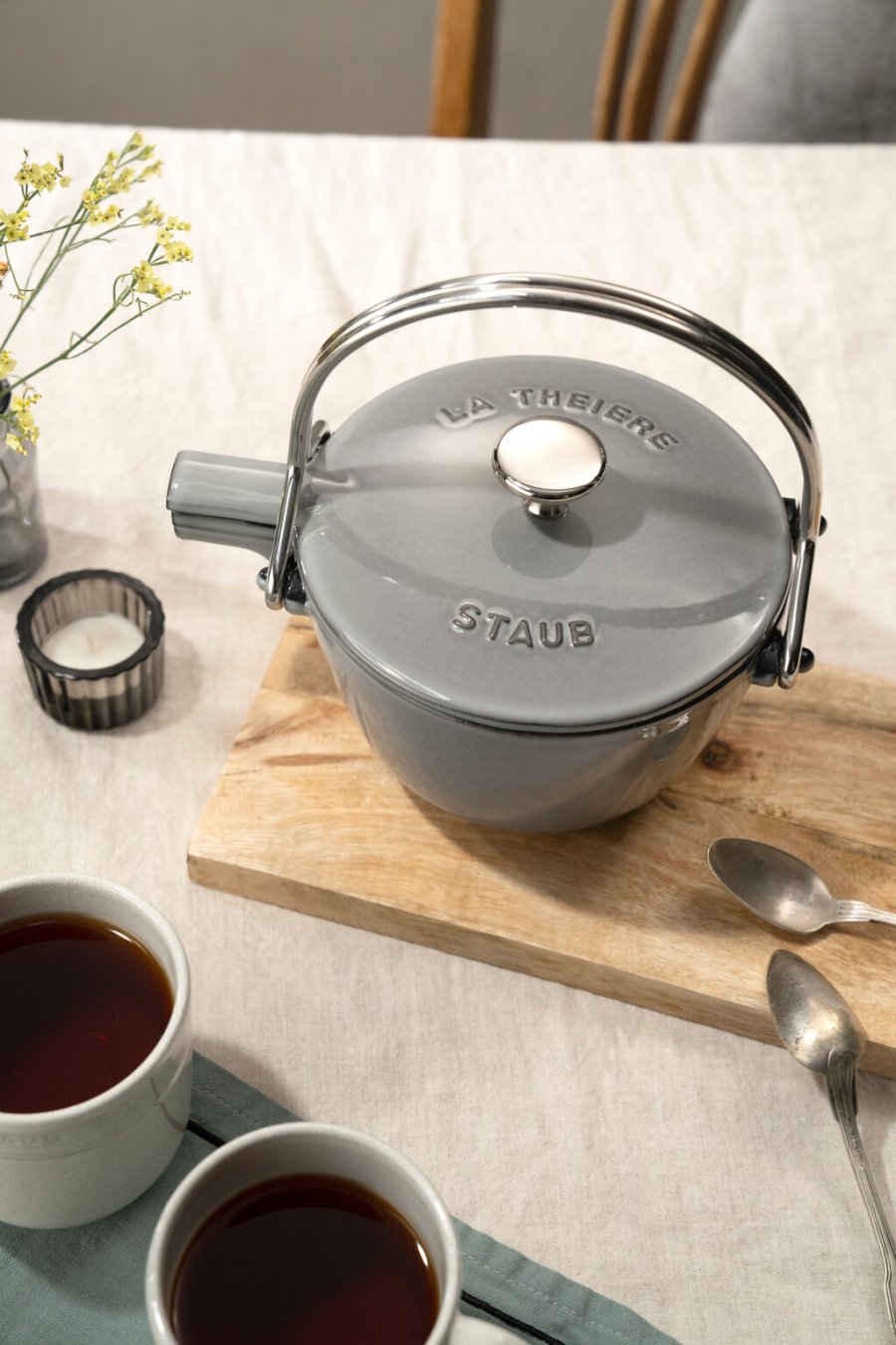 Staub Specialities Teekanne 1,15 L, Graphitgrau