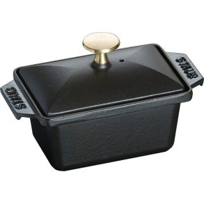Staub Specialities Terrine 15 cm, Schwarz