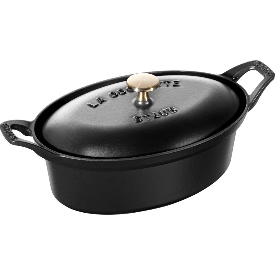 Staub Vintage Line La Coquette 23 cm/1,7 L, Sort