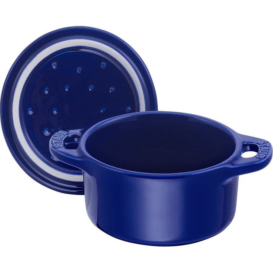 Staub Ceramique Mini-Cocotte 10 cm/0,2 L, Dunkelblau