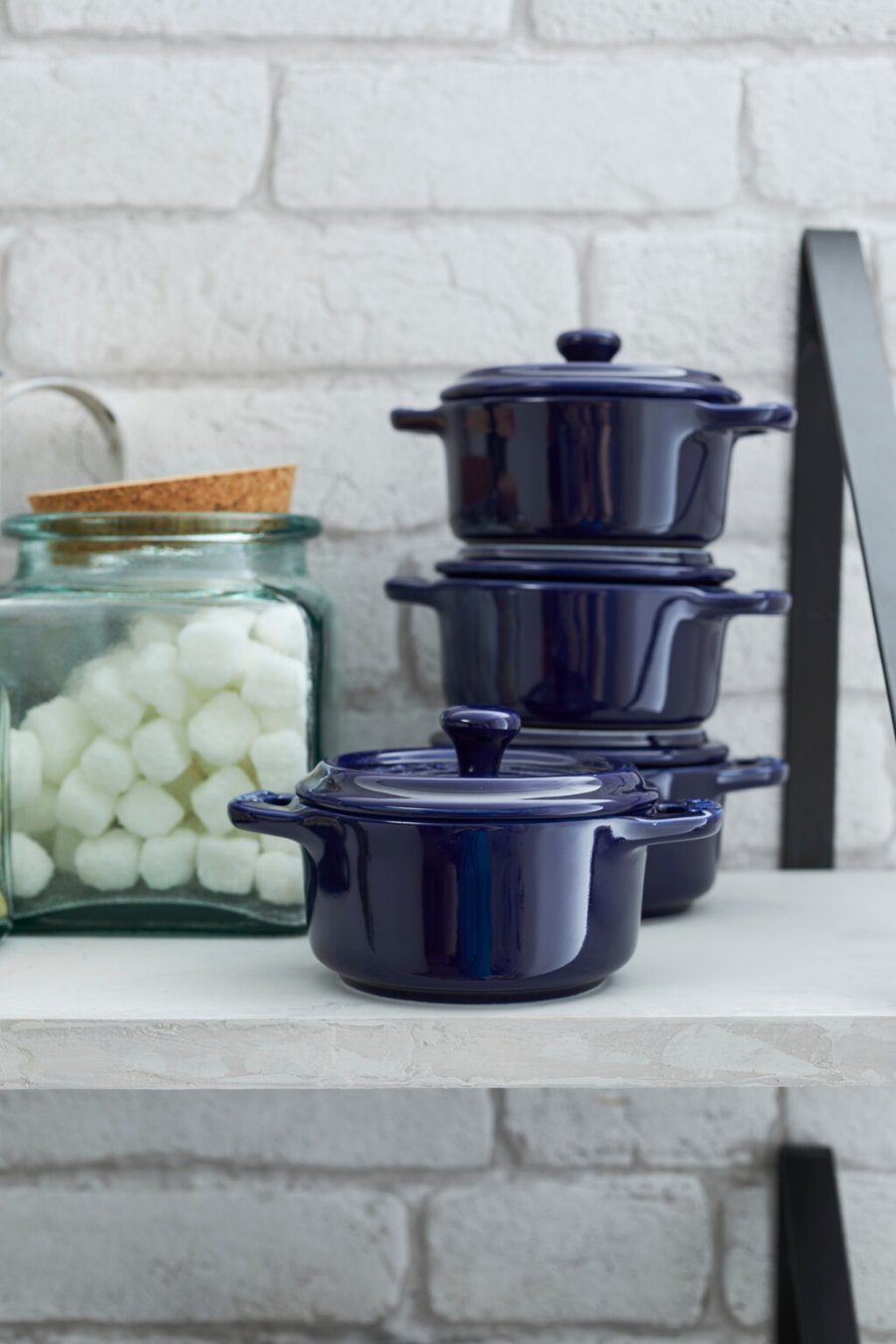 Staub Ceramique Mini-Cocotte 10 cm/0,2 L, Dunkelblau