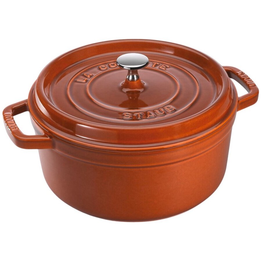 Staub La Cocotte Brter aus Gusseisen 24 cm/3,8 L, Zimt