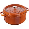 Staub La Cocotte Bräter aus Gusseisen 26 cm/5,2 L, Zimt